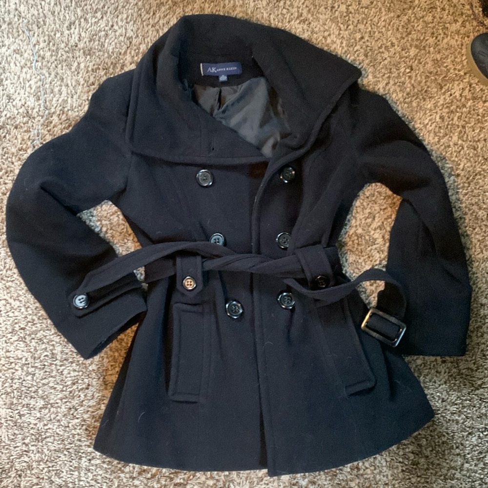 Anne Klein double breasted pea coat